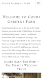 Mobile Screenshot of courtgardensfarm.co.uk